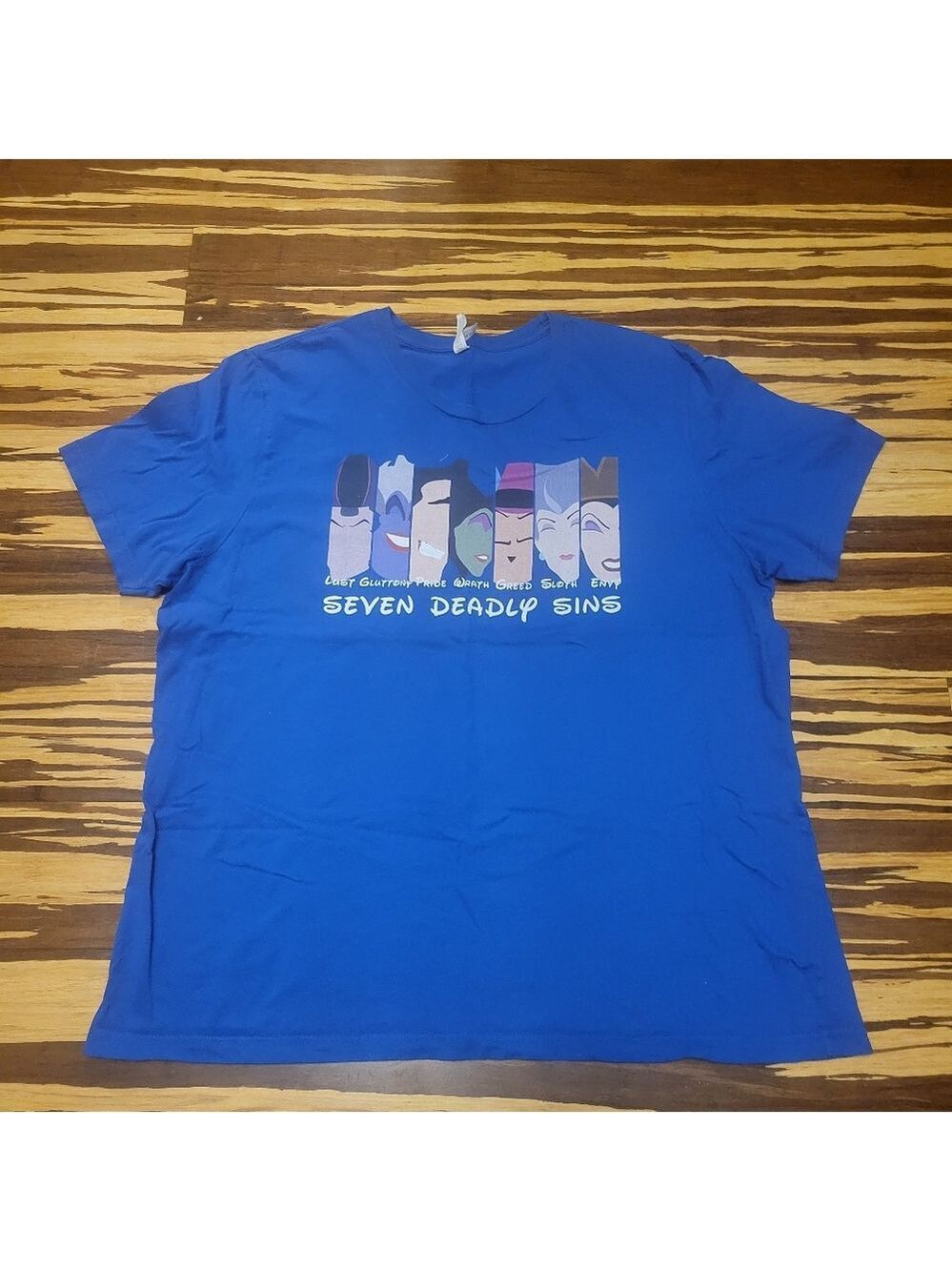 Bella Canvas Royal Blue Graphic Tee Size 2XL